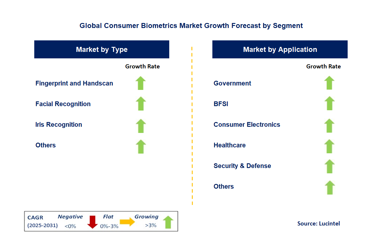 Consumer Biometrics Market by Segment